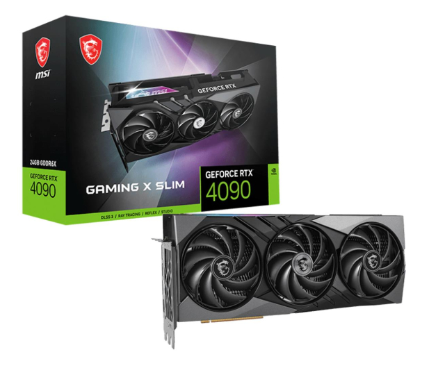 MSI GeForce RTX 4090 GAMING X SLIM 24GB GDDR6X